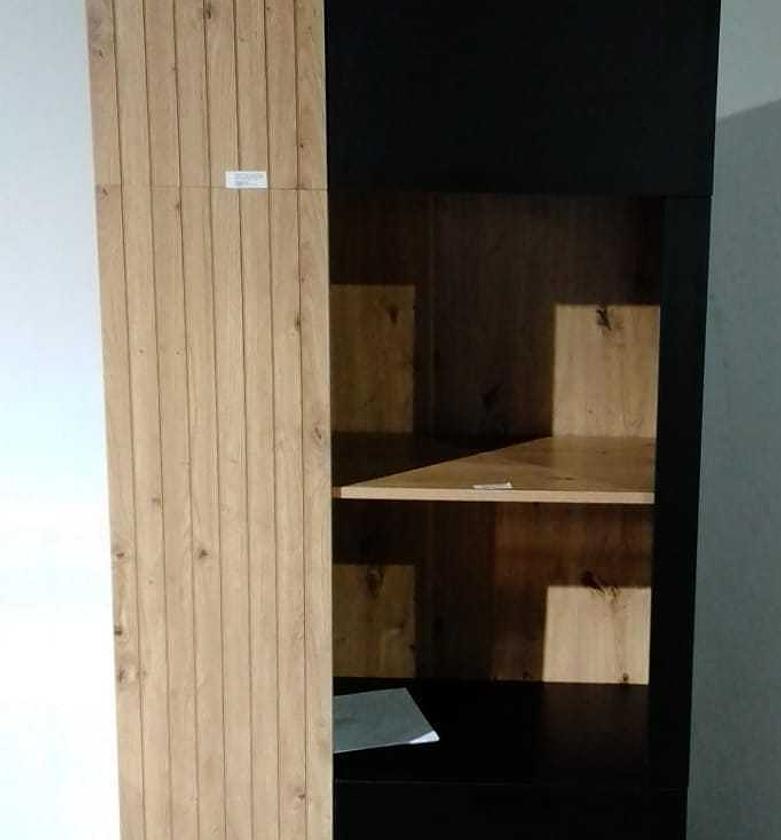 Cabinet wine black wood 96272-1 image