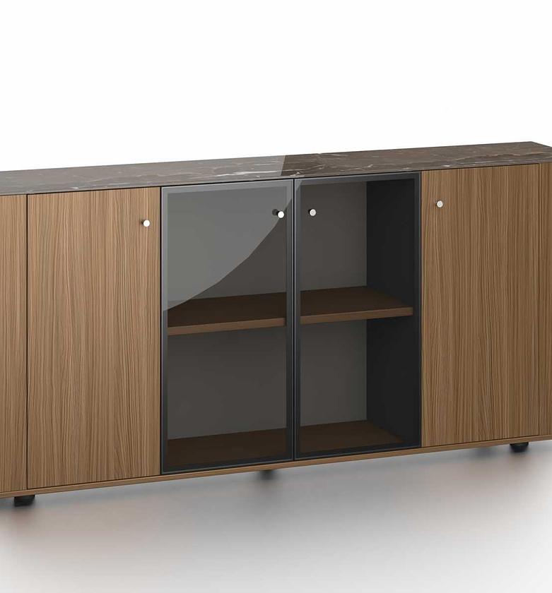 Low cabinet da26 usa walnut image