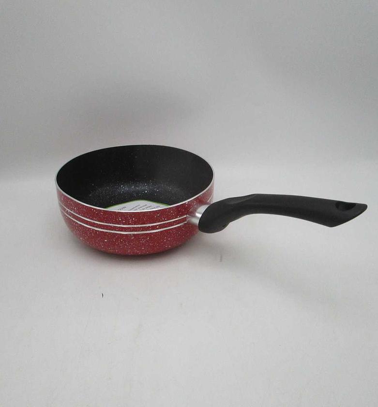 Saucepan red color 18 cm image