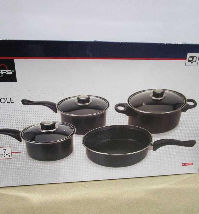CASSEROLE SET 7 PIECES NO image