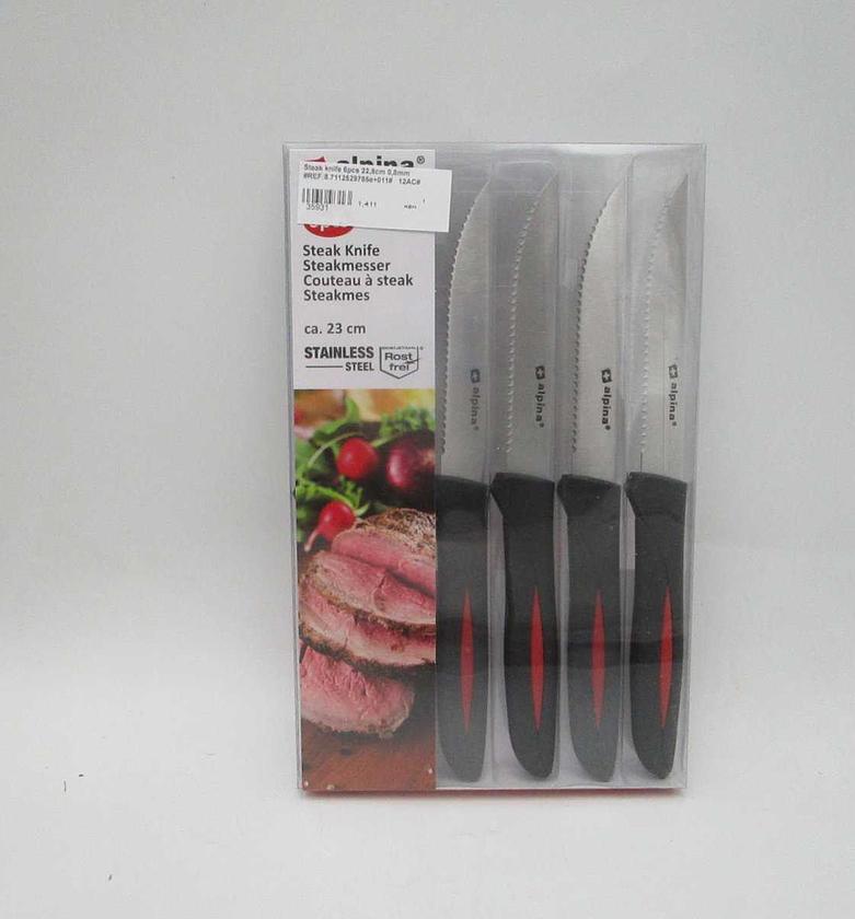 Steak knife 6pcs 22,8cm 0,8mm image