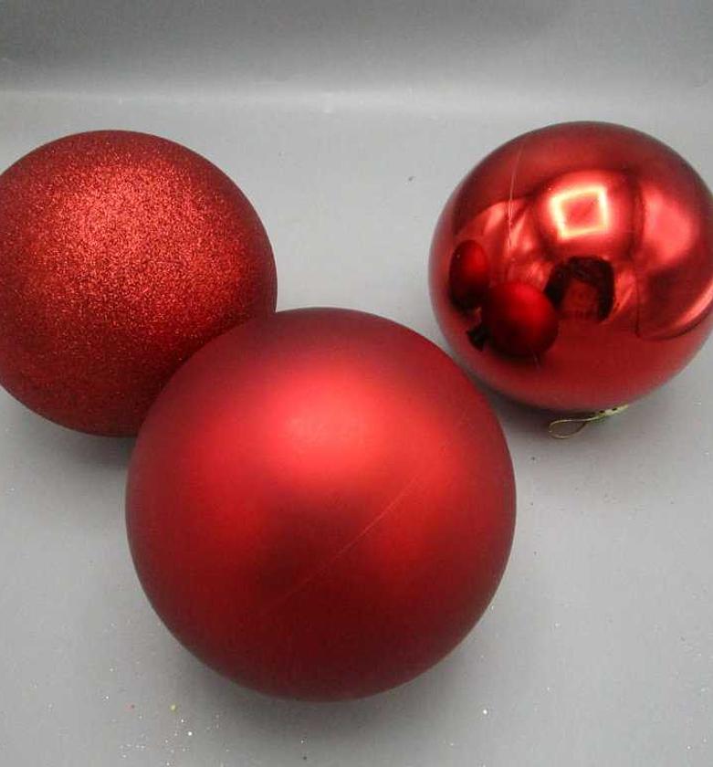 Christmas ball 140mm red  image