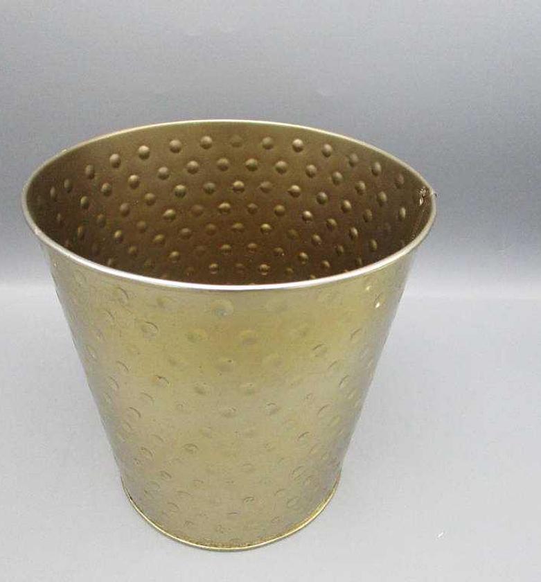 PLANTER DECO GOLD D17X16C image