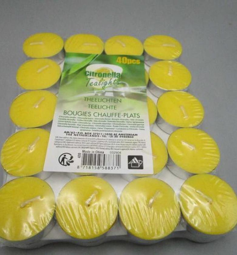 Candle tealights 40pcs ci image