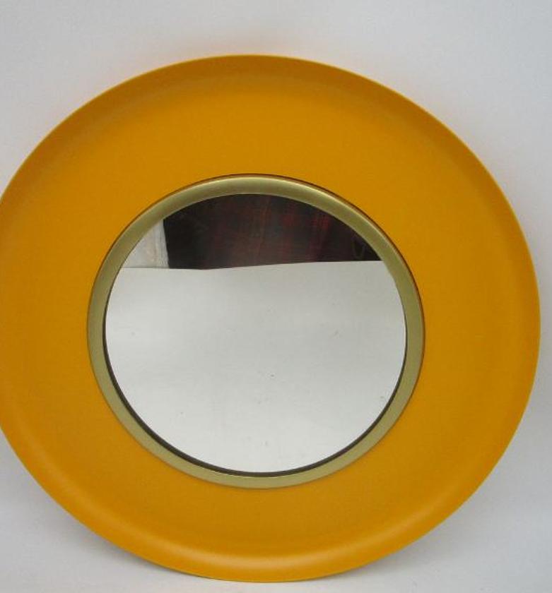 Mirror round iron #ref:mhc-10324-b3 image