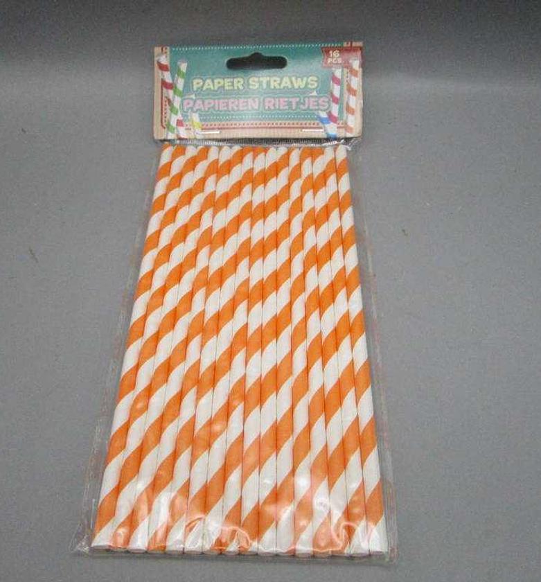 DRINKING STRAWS 16PCS 6AS image