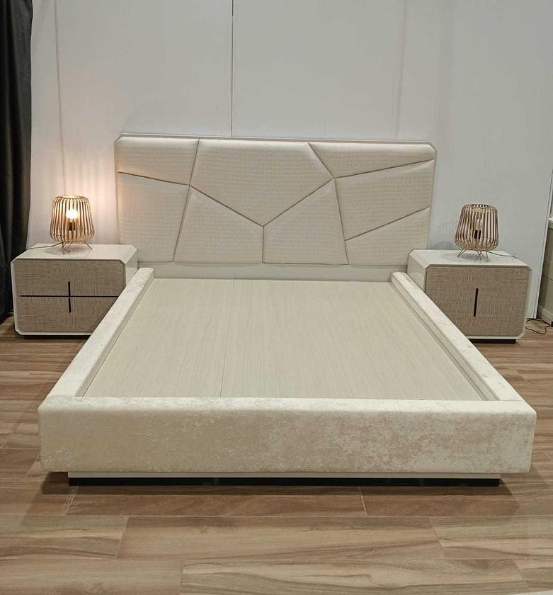 Bed 1800*2000+2ns+dresser+mirror - mdf image