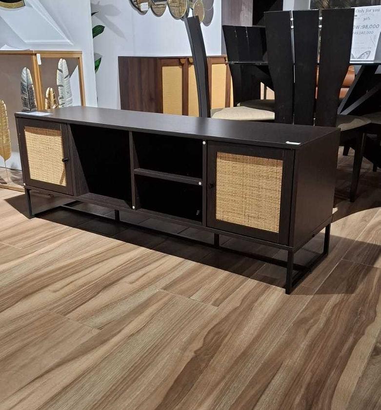 Tv stand wood wenge image