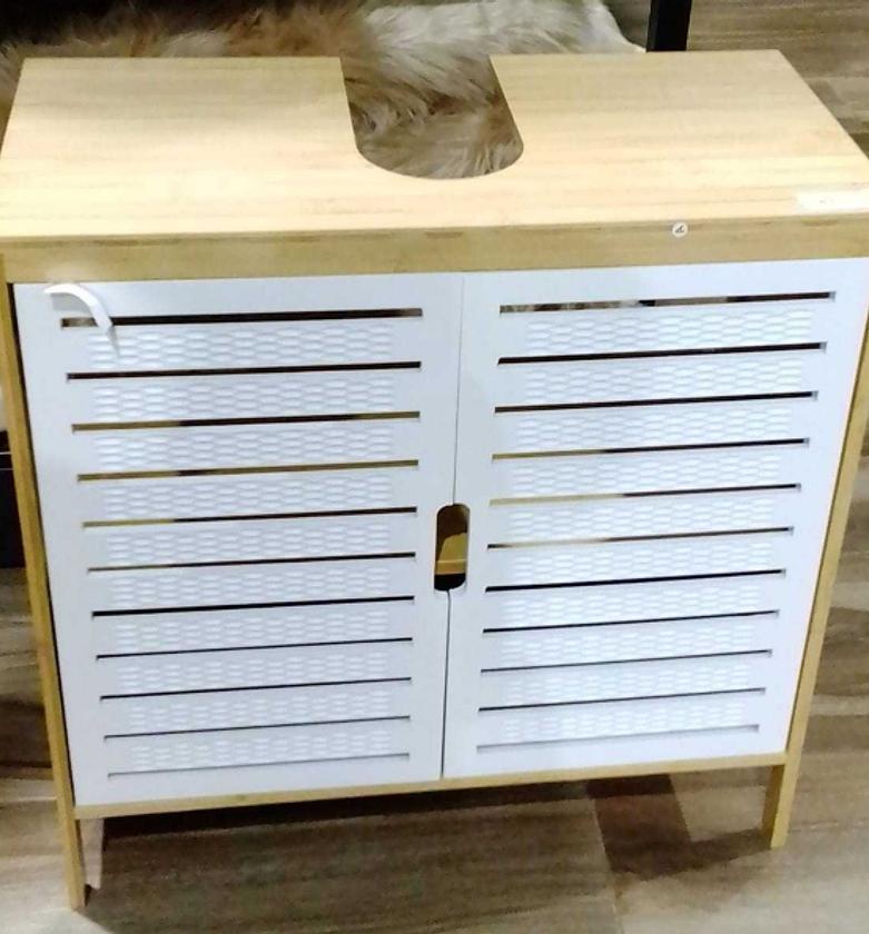 Underbasin bamboo cabinet image