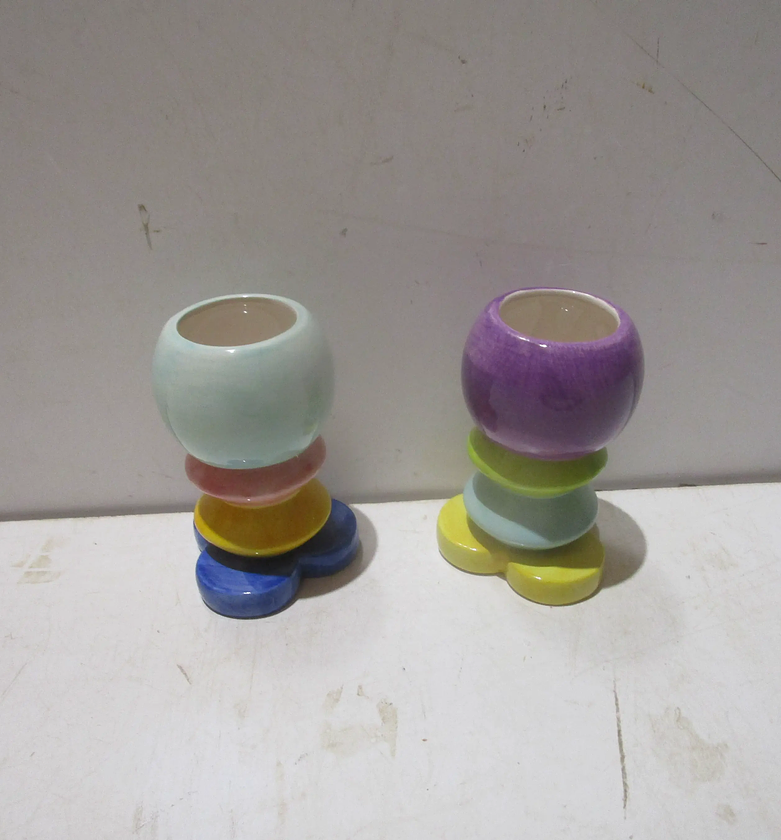 Cup ceramic , hand painting image