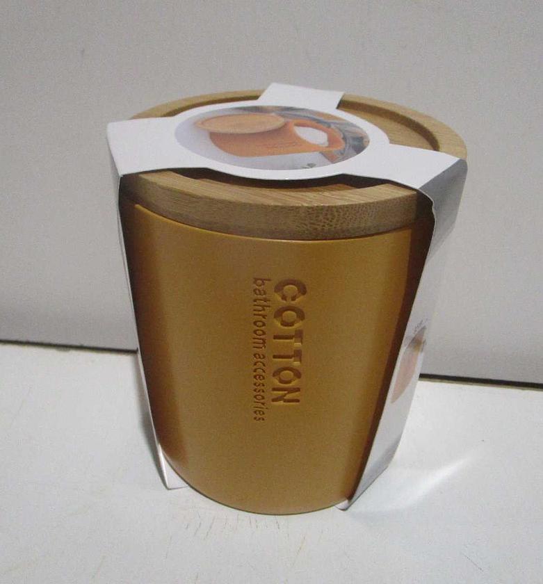 Cotton holder polyresine couvercle image