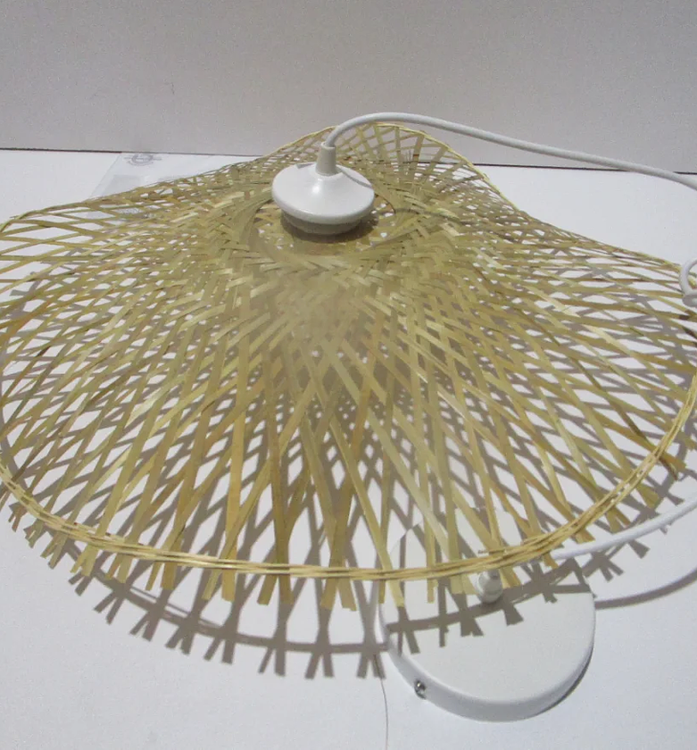 Pendant lamp tess nat bamb image