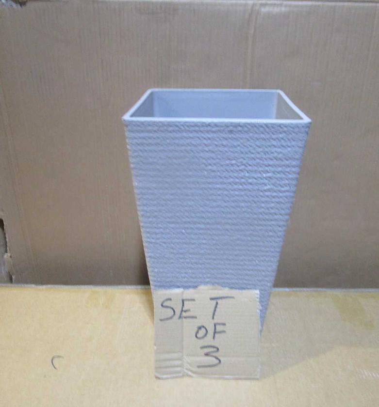 Pot flower outdoor pe+pp taupe image