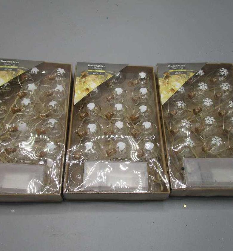 LIGHT CHAIN 15X XMAS BALL image