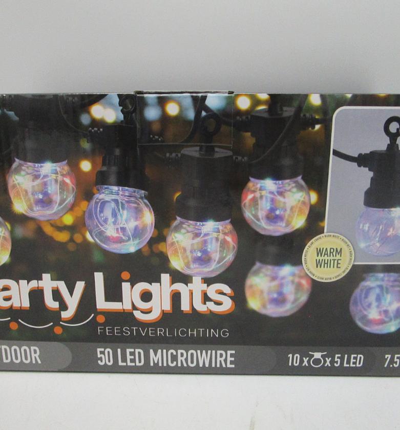 Party lights 50led multi  image