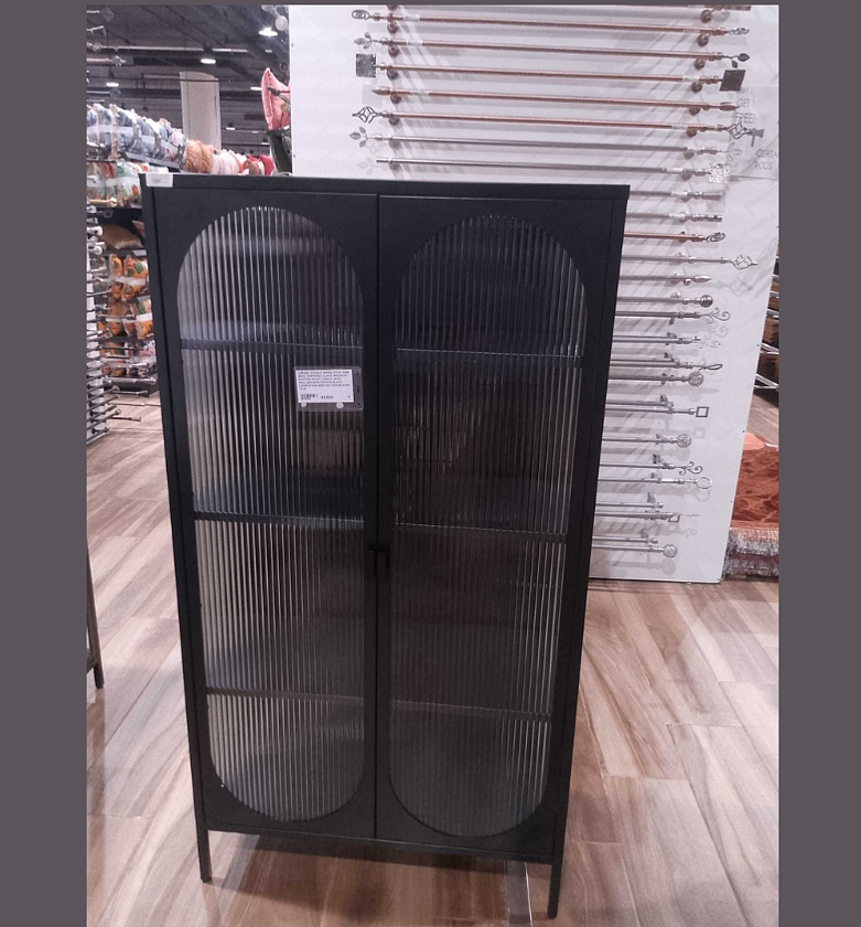 Cabinet double swing door image