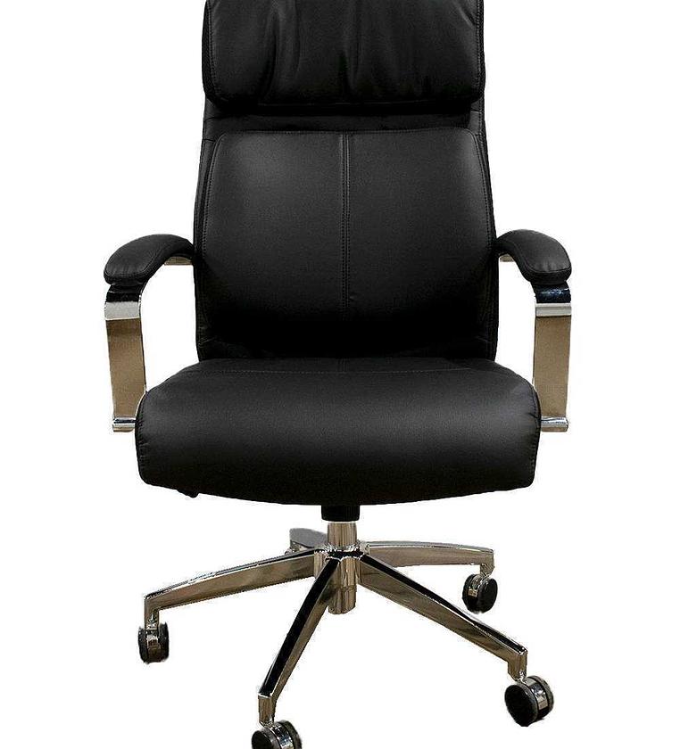 High back office chair chrome image