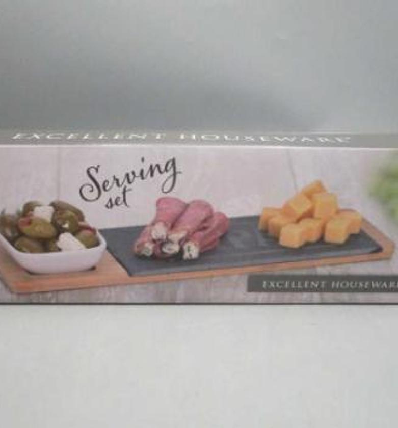 BOWL AND PLATE SERVING SE image