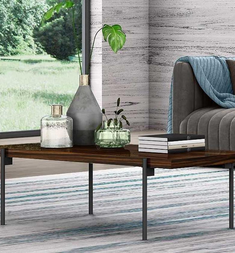 Coffee table ebony(a1239-1 hg)+--grey image