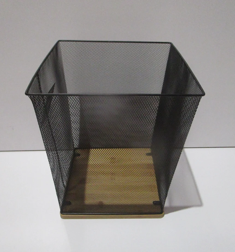 Mayaj Metal & Bamboo Bin image