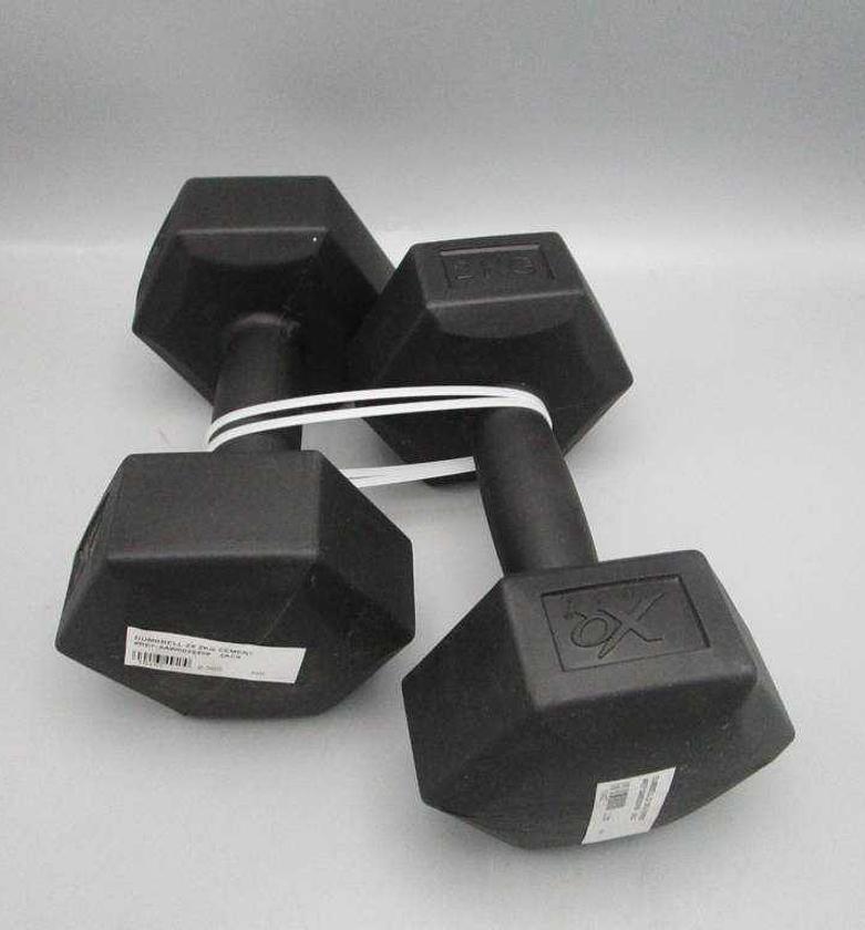Dumbbell 2x 2kg cement #ref:8aw002940# image