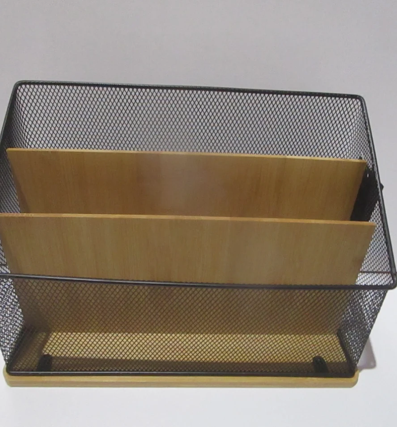 Mayaj Metal & Bamboo Organizer image