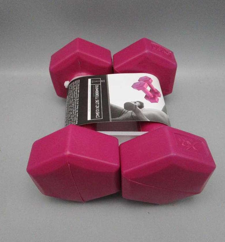 Dumbbell 2x 5oo gram cement image