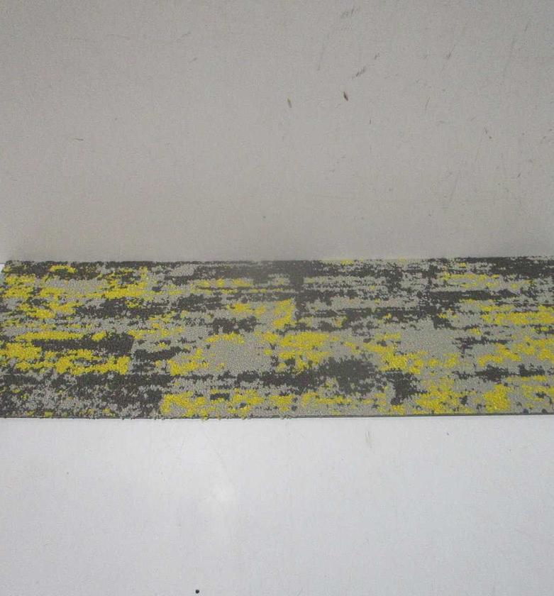 Carpet tile yellow 100*33.33*0.9cm image