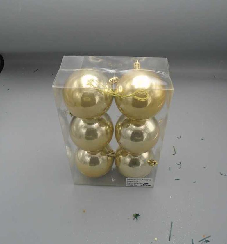 Christmas set of 6 balls  image