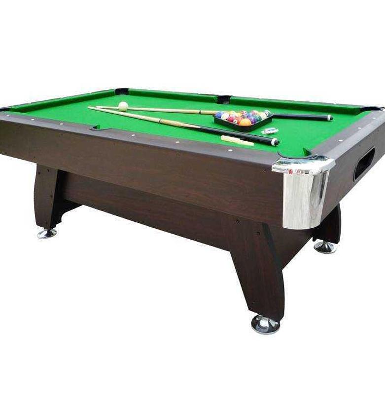 Billiard Table – 96"x52"x32" with 57mm Balls (Material: MDF + PVC) image