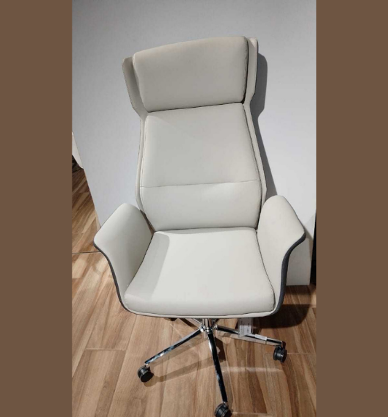 Office chair back:dk grey+face: image