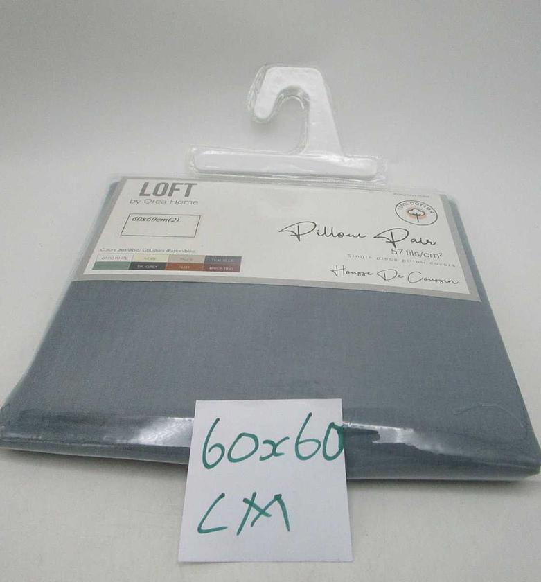 Pillow case set 2 plain image