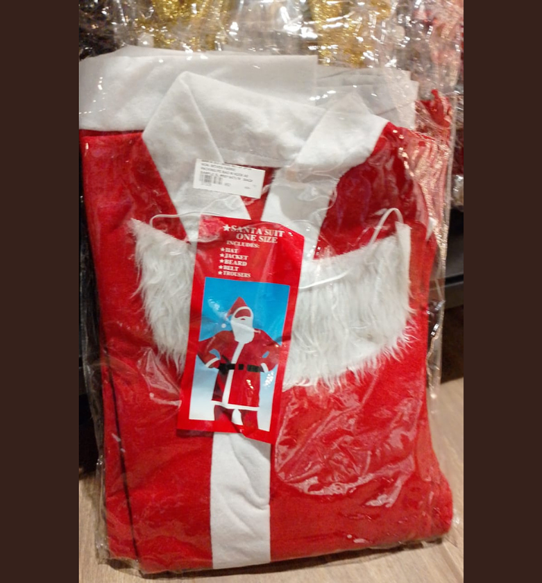 Santa suit(man) set of 5pcs image