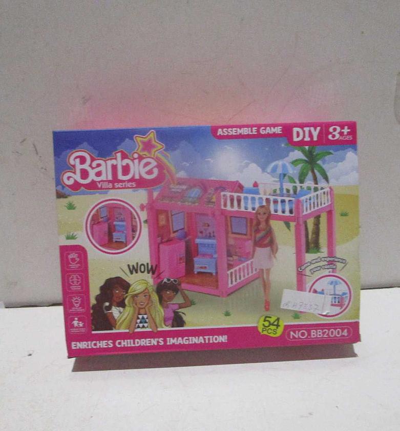 Barbie house doll*1 52pcs image