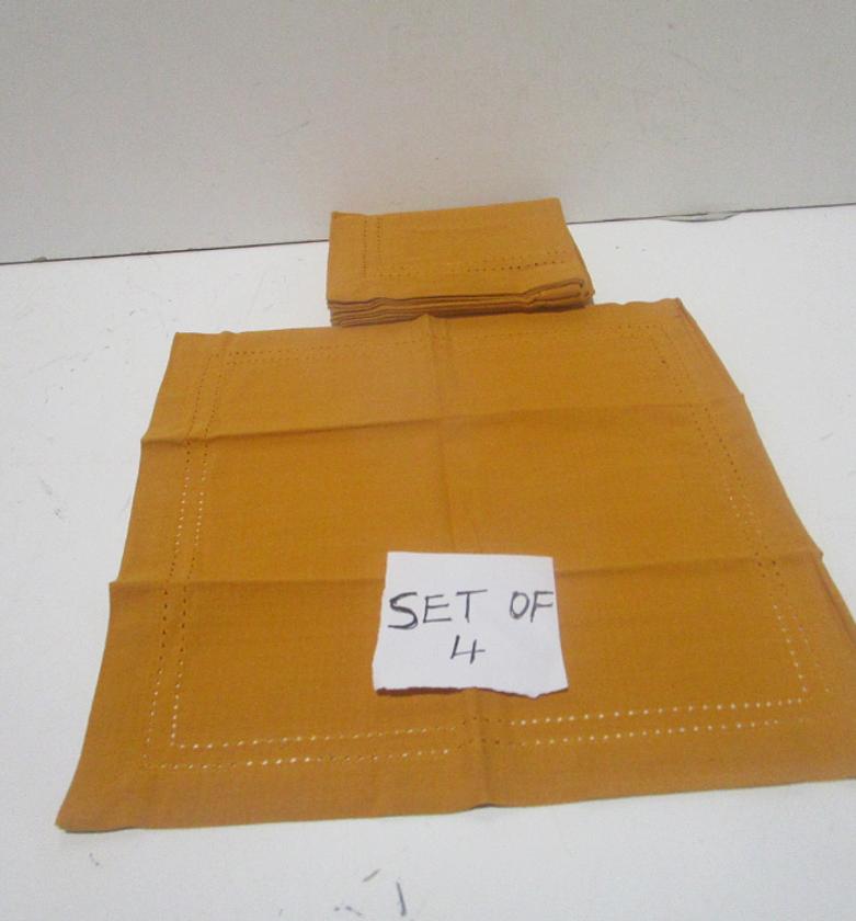 Set of 4 napkin 100% image