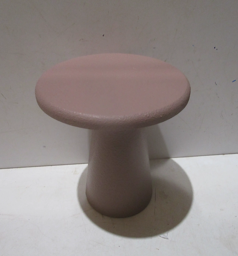 End table round mdf ciment image