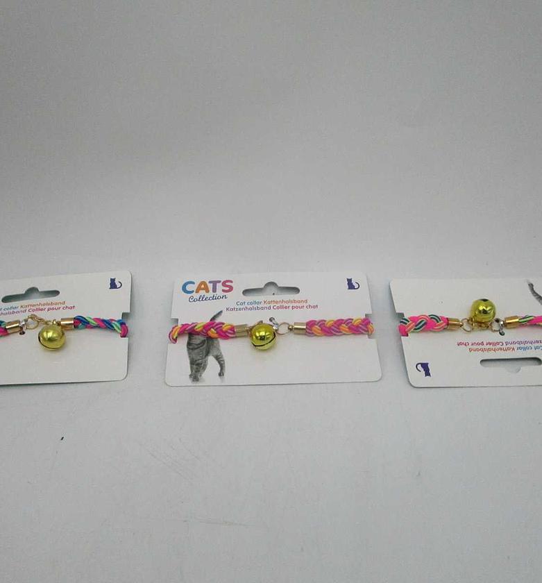 Cat collar 3 ass clrs image