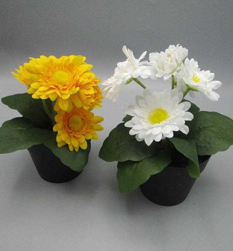 Artificial gerbera x 5 in image