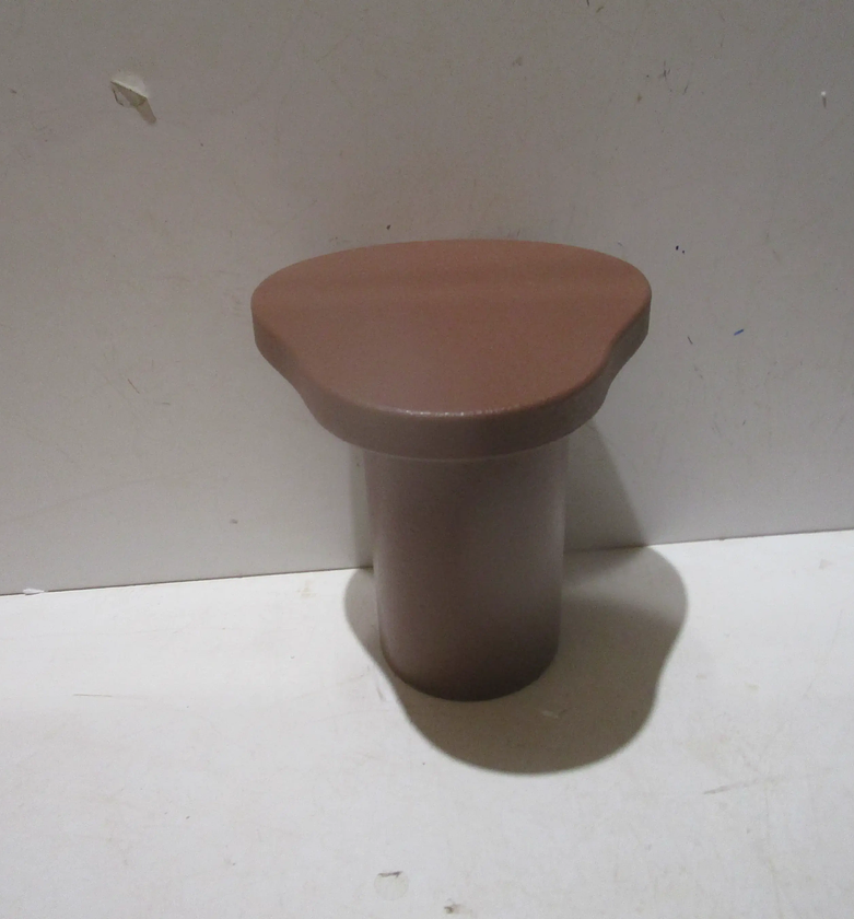 End table organic mdf ciment image