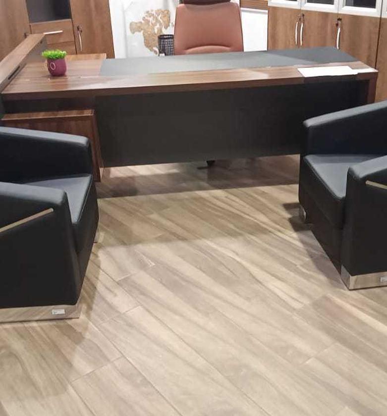 Office Sofa Set 3+1+1 – Full PU Leather image