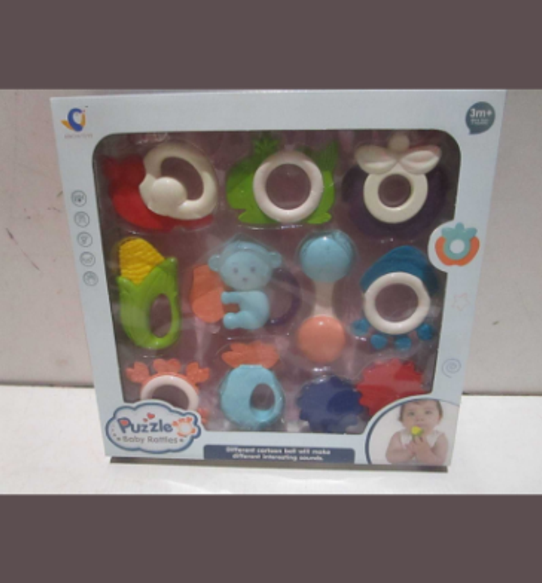 Baby rattles toy set 10pcs image