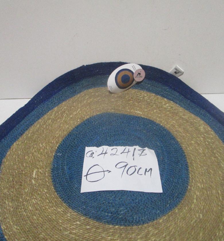 Round carpet of natural sea image