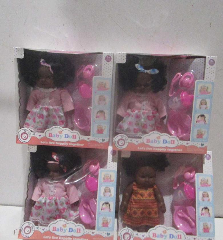 Doll plastic set of 5 image