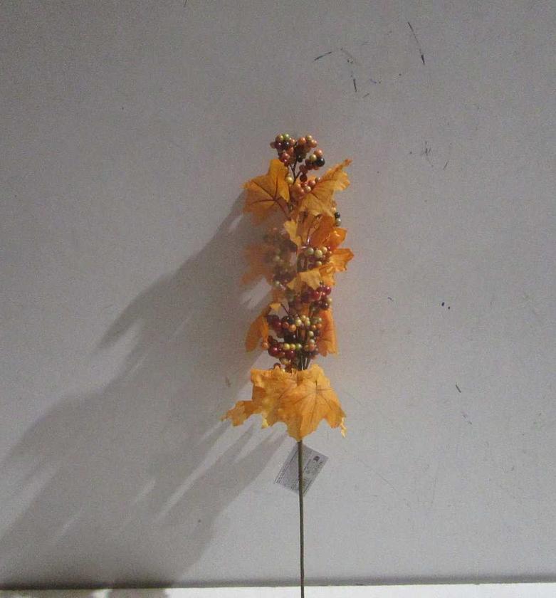 Berry leaf autumn 60cm orange image