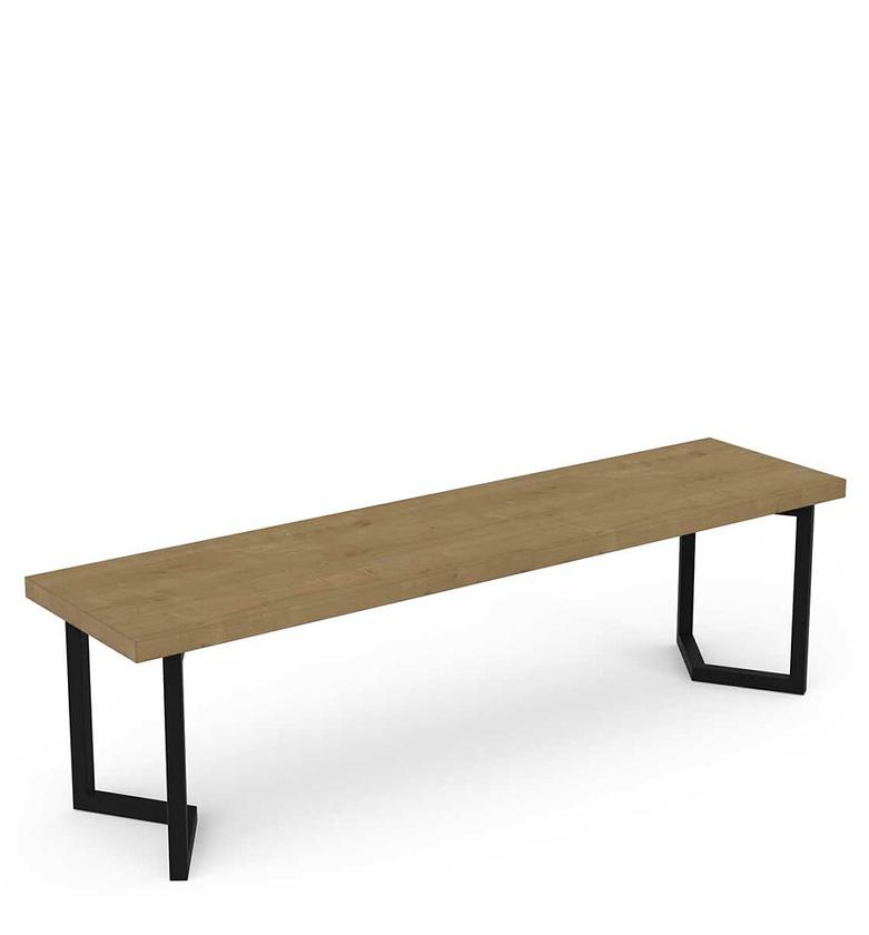 Bench with metal legs #ref:100412 image