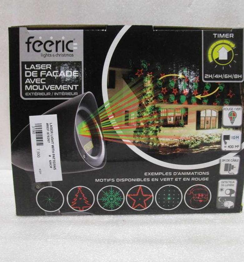 LASER LIGHT WITH PATTERNS image