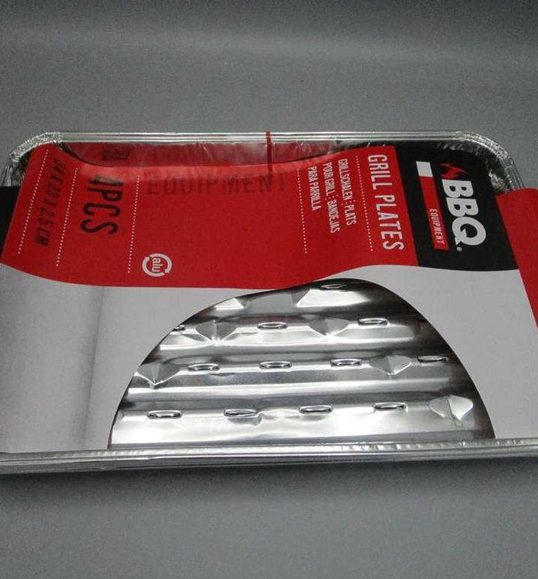 BBQ GRILL PLATES SET 4PCS image