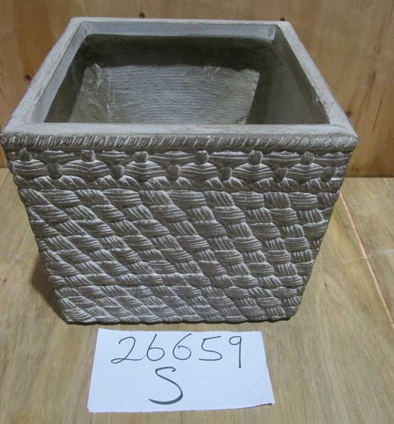 Pot small outdoor cylinde image