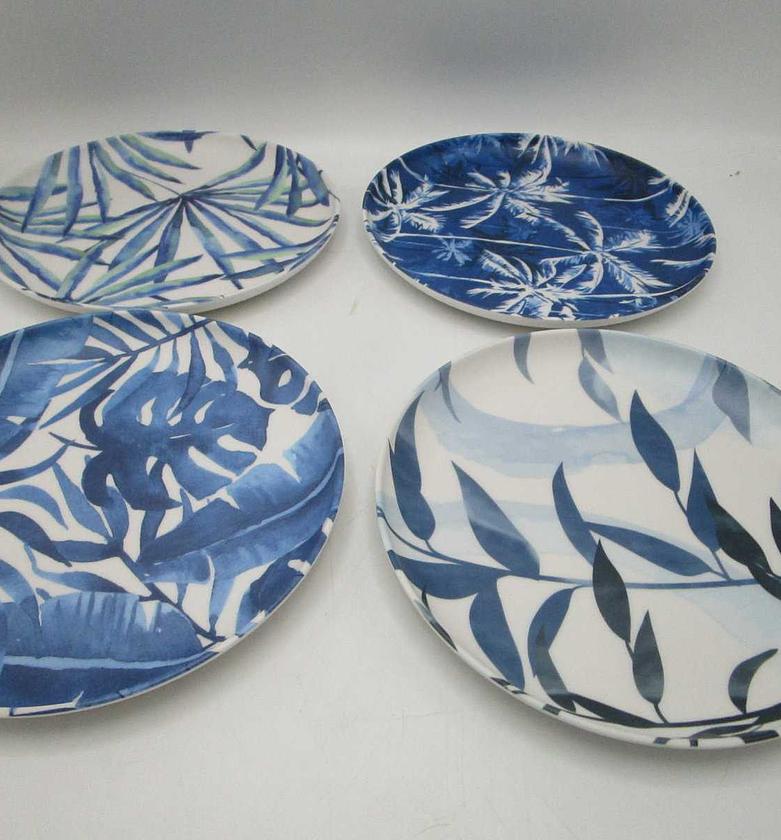 Plate melamine dia 21cm 4 image