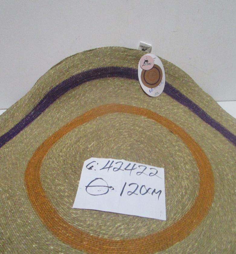 Round carpet of natural sea image